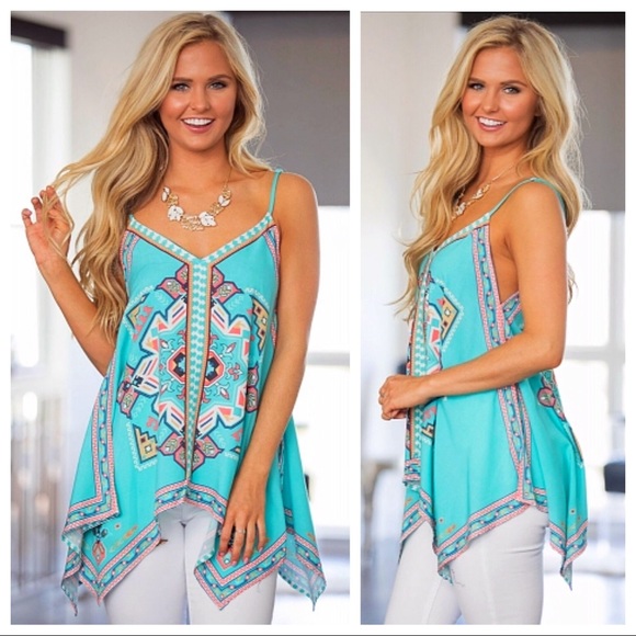 Colima Couture Tops - California Dreaming Tank